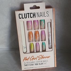 Clutch Press On Nails(HOT GIRL STUNNER)